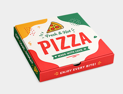 Pizza box packaging design 3